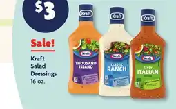 Family Dollar Kraft Salad Dressings offer