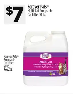 Dollar General Forever Pals Multi-Cat Scoopable Cat Litter offer