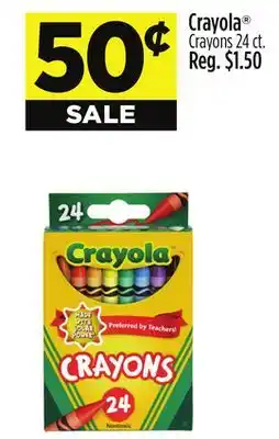 Dollar General Crayola Crayons offer