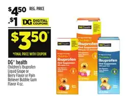 Dollar General DG health offer