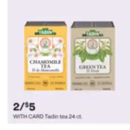 CVS Tadin tea 24 ct offer