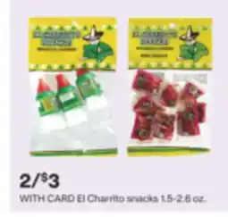 CVS El Charrito snacks 1.5-2.6 oz offer