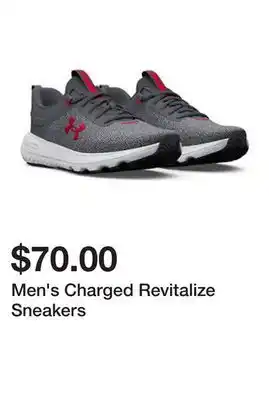 Belk Men's Charged Revitalize Sneakers offer