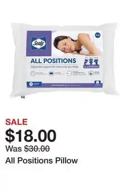 Belk All Positions Pillow offer
