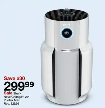 Target Shark NeverChange Air Purifier Max offer