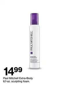 Target Paul Mitchell Extra-Body 6.7-oz. sculpting foam offer