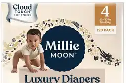 Target Millie Moon 120 - ct. luxury diapers offer
