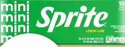 Target Sprite more 10-pk. mini soda offer