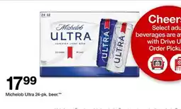 Target Michelob Ultra 24-pk. beer offer