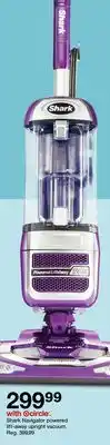 Target Shark Navigator powered lift-away upright vacuum offer