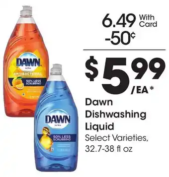 Ralphs Dawn Dishwashing Liquid offer