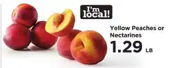 Food 4 Less Yellow Peaches or Nectarines offer