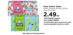 Food 4 Less Polar Seltzer Water offer