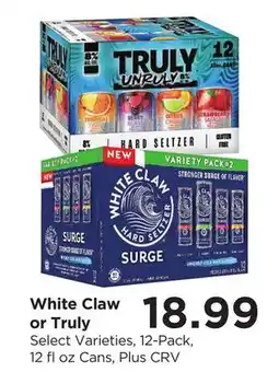 Food 4 Less White Claw or Truly offer