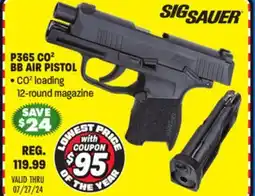 Big 5 Sig Sauer P365 CO2 BB Air Pistol offer