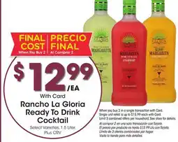 Ralphs Rancho La Gloria Ready To Drink Cocktail offer