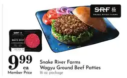 Pavilions Snake River Farms Wagyu Ground Beef Patties offer