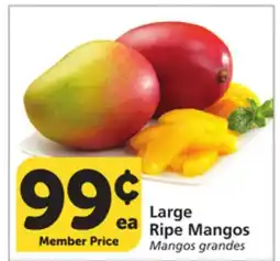 Albertsons Large Ripe Mangos offer