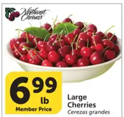 Albertsons Large Cherries offer