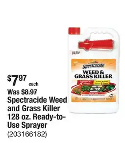 The Home Depot Spectracide Weed and Grass Killer 128 oz. Ready-to-Use Sprayer offer
