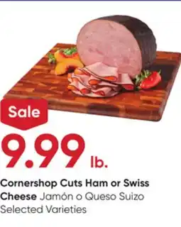 Stater Bros Cornershop Cuts Ham or Swiss Cheese offer