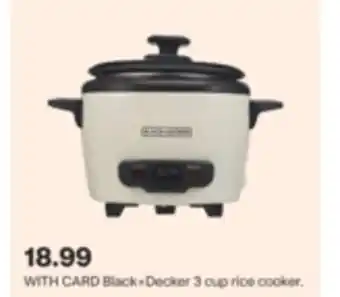 CVS Black + Decker 3 cup rice cooker offer