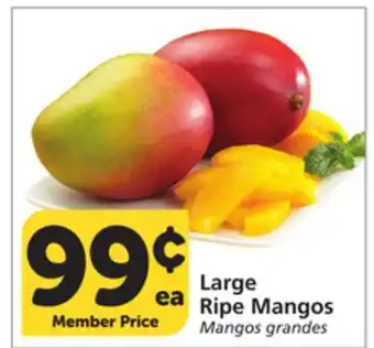 Vons Large Ripe Mangos offer
