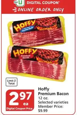 Vons Hoffy Premium Bacon offer