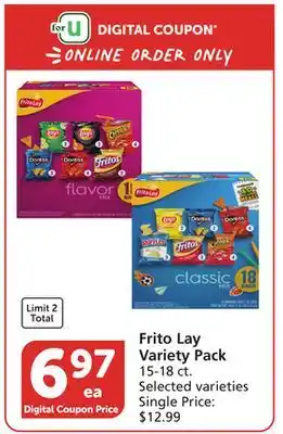 Vons Frito Lay Variety Pack offer