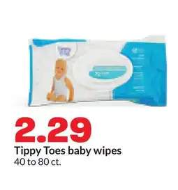 Hy-Vee Tippy Toes baby wipes offer