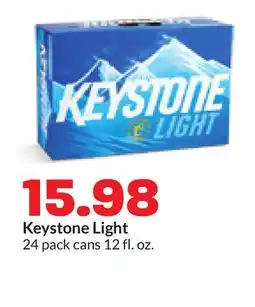 Hy-Vee Keystone Light offer
