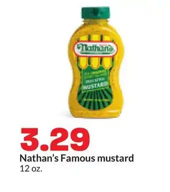 Hy-Vee Nathan's Famous mustard offer