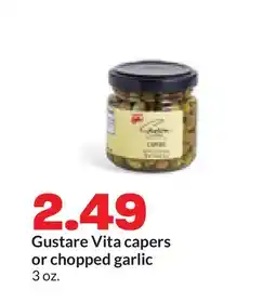 Hy-Vee Gustare Vita capers or chopped garlic offer