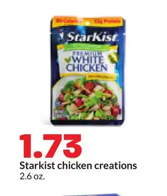 Hy-Vee Starkist chicken creations offer