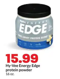Hy-Vee Hy-Vee Energy Edge protein powder offer