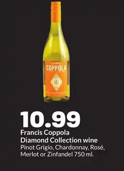 Hy-Vee Francis Coppola Diamond Collection wine offer