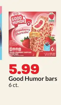 Hy-Vee Good Humor bars offer