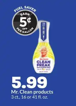 Hy-Vee Mr. Clean products offer