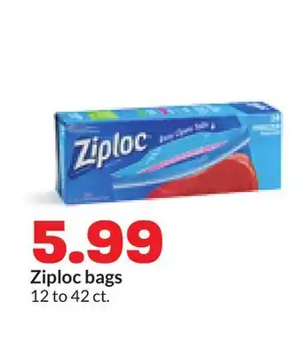 Hy-Vee Ziploc bags offer