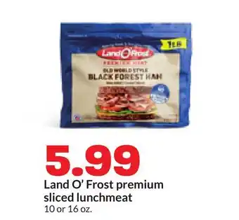 Hy-Vee Land O'Frost premium sliced lunchmeat offer