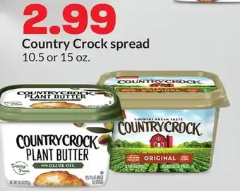 Hy-Vee Country Crock spread offer