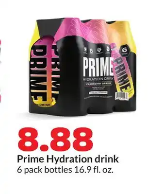 Hy-Vee Prime Hydration drink offer