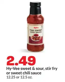 Hy-Vee Hy-Vee sweet & sour, stir fry or sweet chili sauce offer