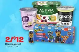 Hy-Vee Dannon yogurt offer
