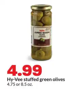Hy-Vee Hy-Vee stuffed green olives offer