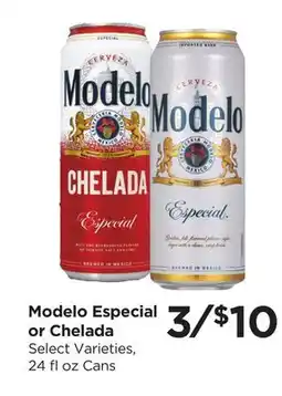 Food 4 Less Modelo Especial or Chelada offer