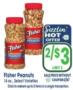 Jewel-Osco FIsher Peanuts offer