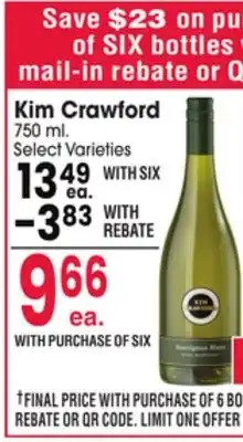Jewel-Osco Kim Crawford offer
