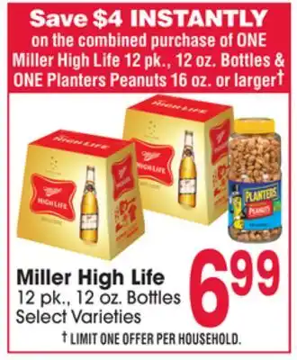 Jewel-Osco Miller High Life offer