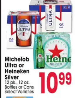 Jewel-Osco Michelob Ultra or Heineken Silver offer